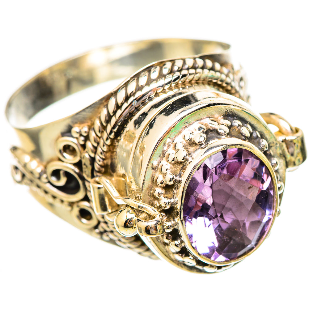 Amethyst Rings handcrafted by Ana Silver Co - RING115962 - Photo 2