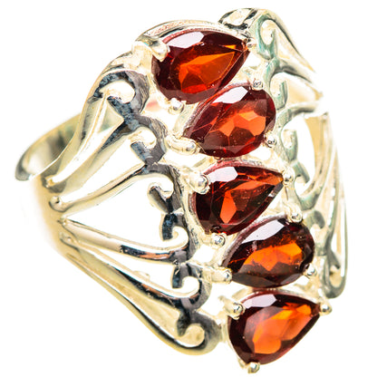 Garnet Rings handcrafted by Ana Silver Co - RING115979 - Photo 2