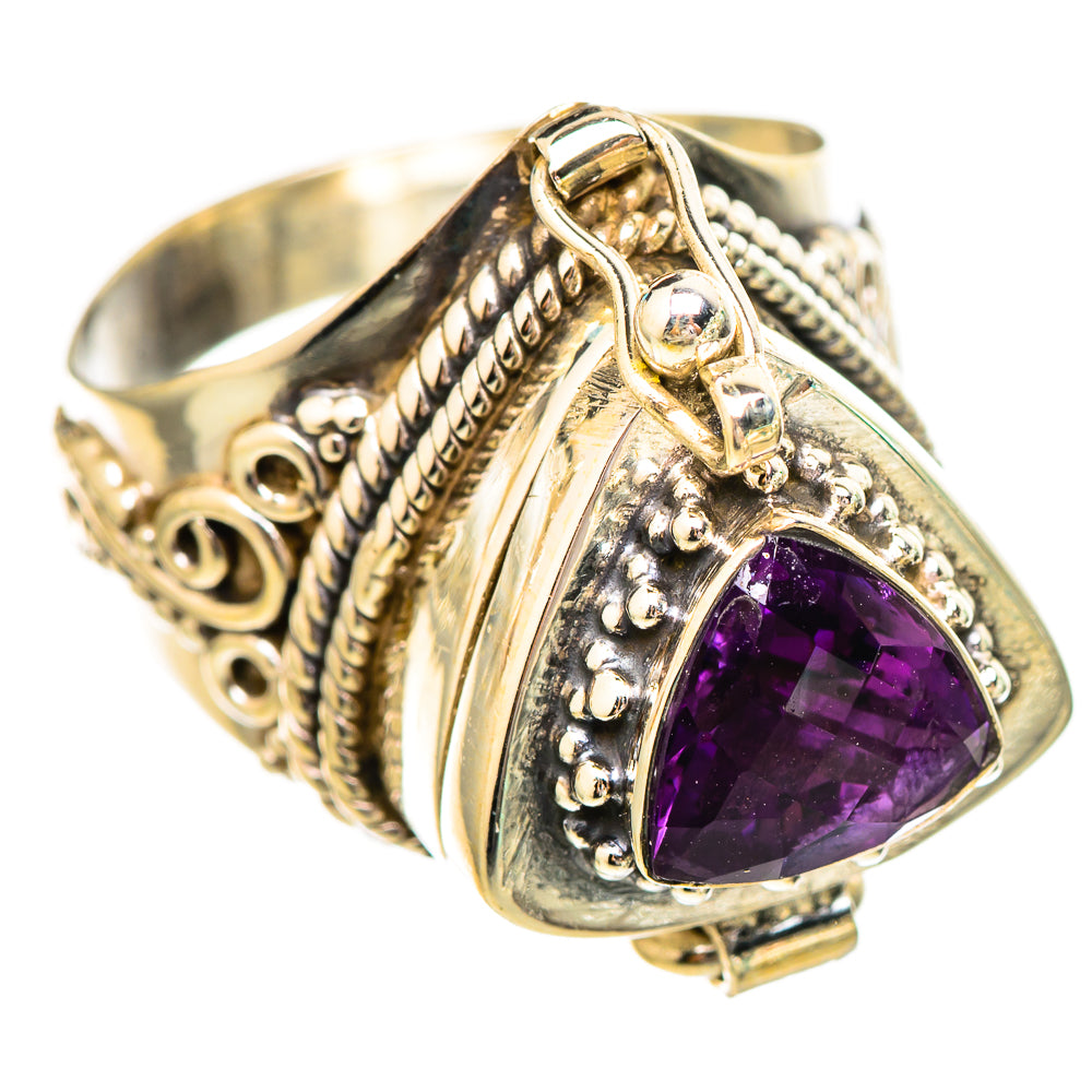 Amethyst Rings handcrafted by Ana Silver Co - RING115980 - Photo 2