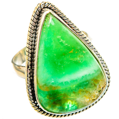 Peruvian Opal Rings handcrafted by Ana Silver Co - RING116005 - Photo 2