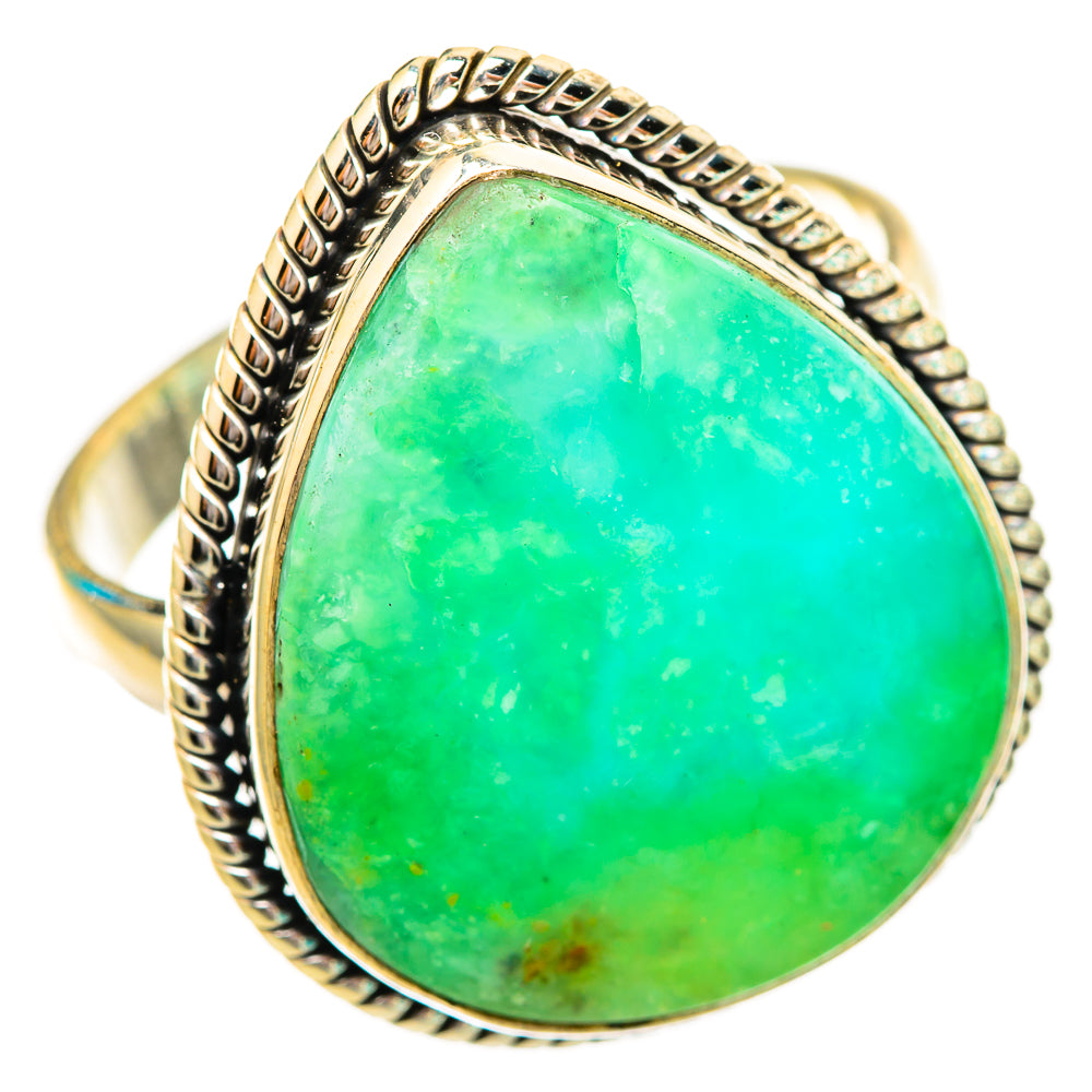 Peruvian Opal Rings handcrafted by Ana Silver Co - RING116010 - Photo 2