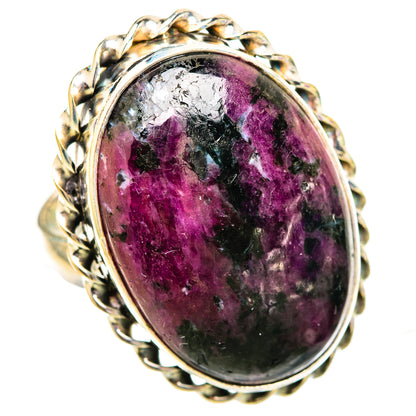 Russian Eudialyte Rings handcrafted by Ana Silver Co - RING116018 - Photo 2
