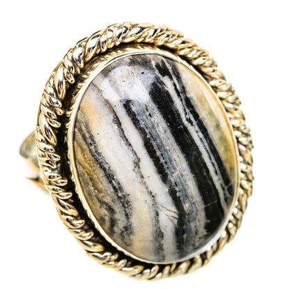 Black Agate Rings handcrafted by Ana Silver Co - RING116024 - Photo 2