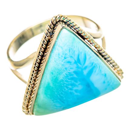 Larimar Rings handcrafted by Ana Silver Co - RING116042 - Photo 2