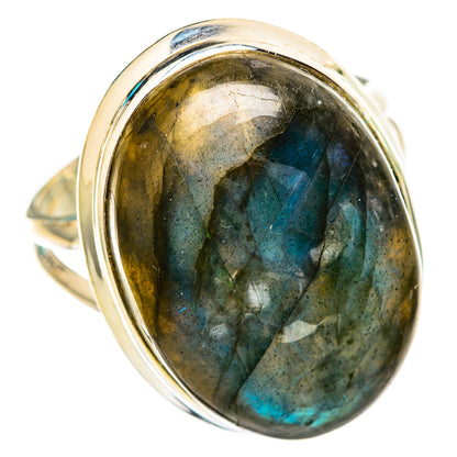 Labradorite Rings handcrafted by Ana Silver Co - RING116045 - Photo 2