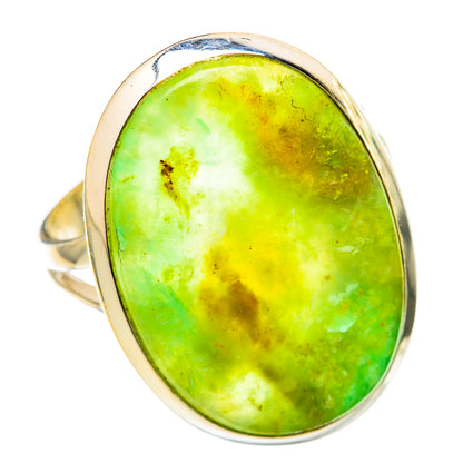 Peruvian Opal Rings handcrafted by Ana Silver Co - RING116052 - Photo 2
