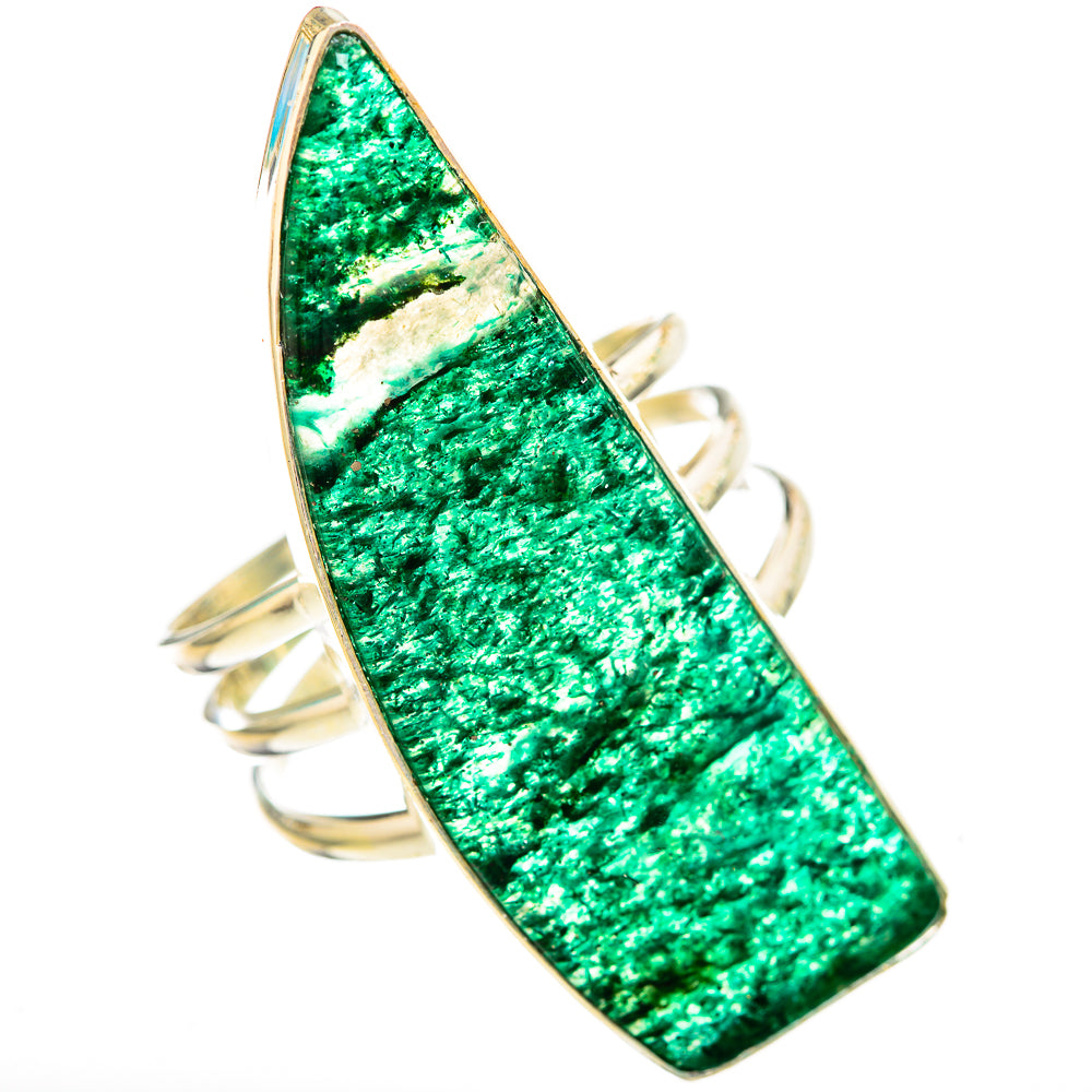 Green Aventurine Rings handcrafted by Ana Silver Co - RING116055 - Photo 2