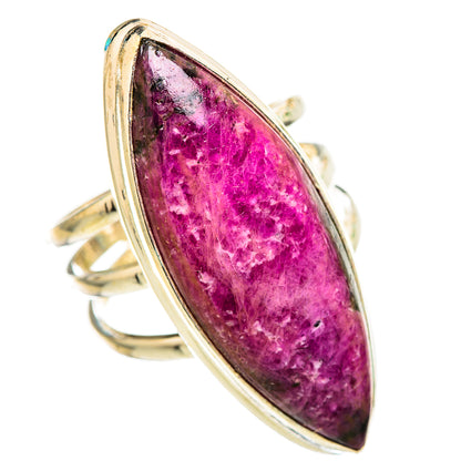 Russian Eudialyte Rings handcrafted by Ana Silver Co - RING116062 - Photo 2