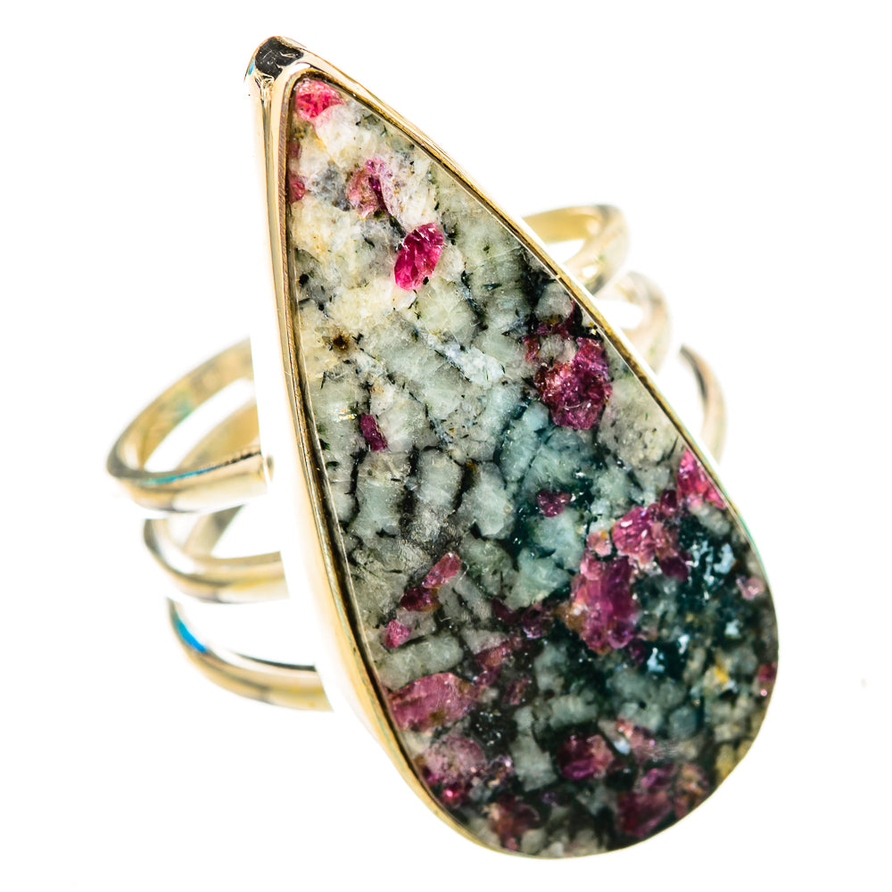 Russian Eudialyte Rings handcrafted by Ana Silver Co - RING116063 - Photo 2