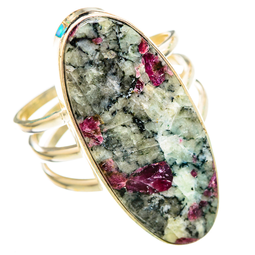 Russian Eudialyte Rings handcrafted by Ana Silver Co - RING116064 - Photo 2