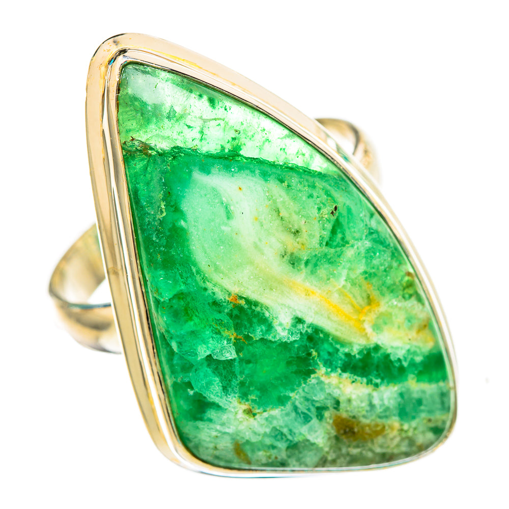 Peruvian Opal Rings handcrafted by Ana Silver Co - RING116095 - Photo 2