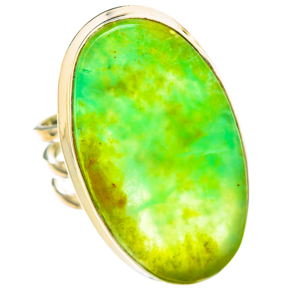 Peruvian Opal Rings handcrafted by Ana Silver Co - RING116096 - Photo 2