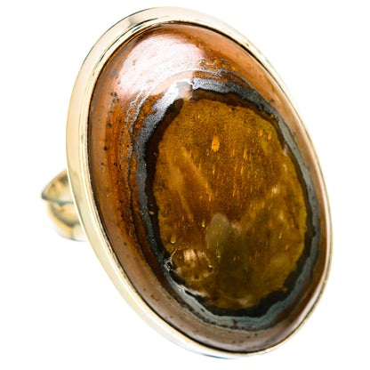 Tiger Iron Rings handcrafted by Ana Silver Co - RING116101 - Photo 2