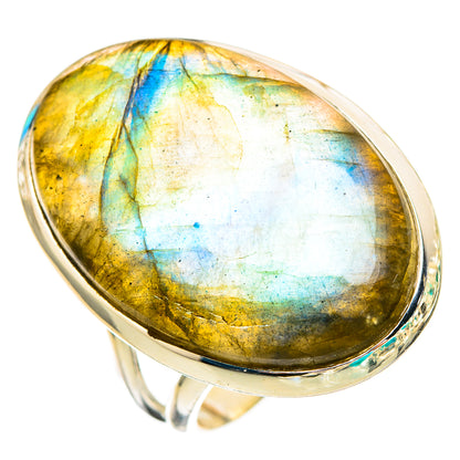 Labradorite Rings handcrafted by Ana Silver Co - RING116108 - Photo 2