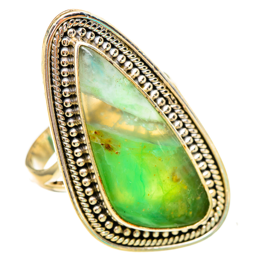 Peruvian Opal Rings handcrafted by Ana Silver Co - RING116122 - Photo 2