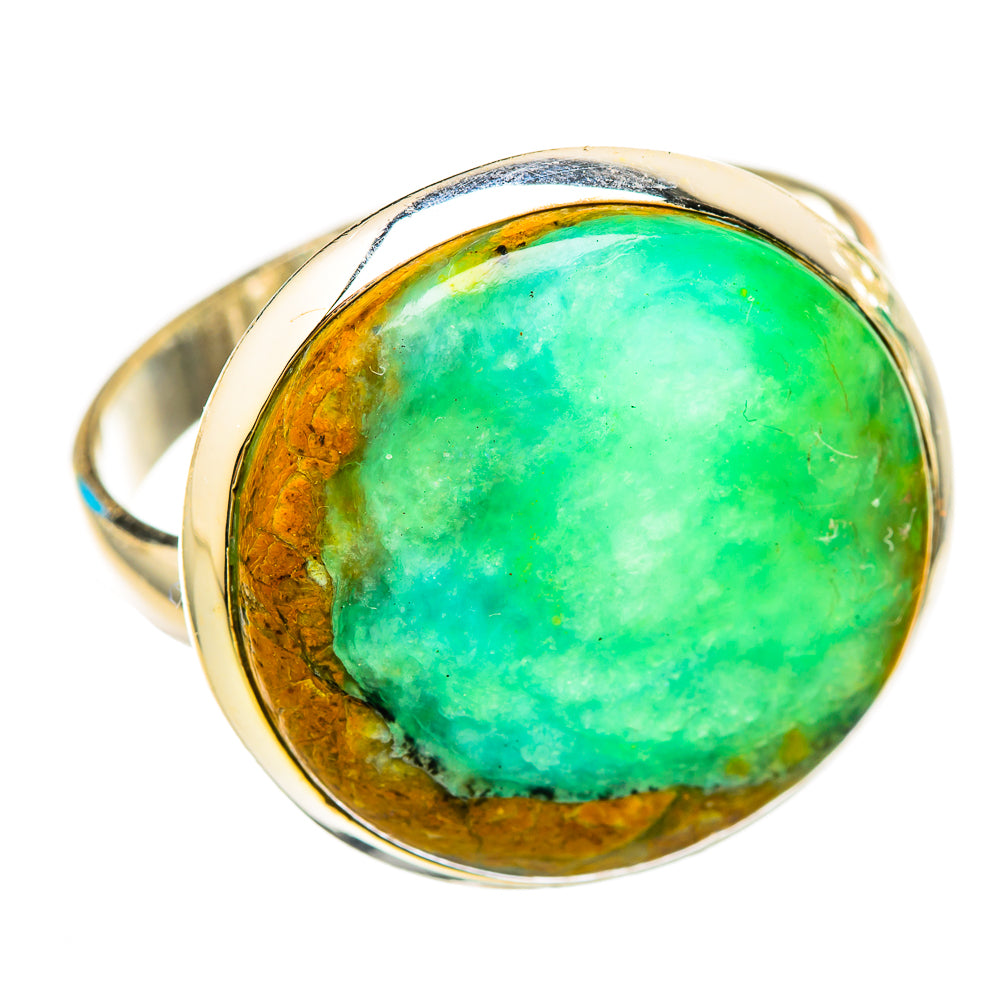 Peruvian Opal Rings handcrafted by Ana Silver Co - RING116125 - Photo 2