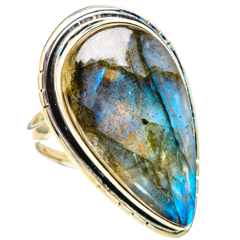 Labradorite Rings handcrafted by Ana Silver Co - RING116141 - Photo 2