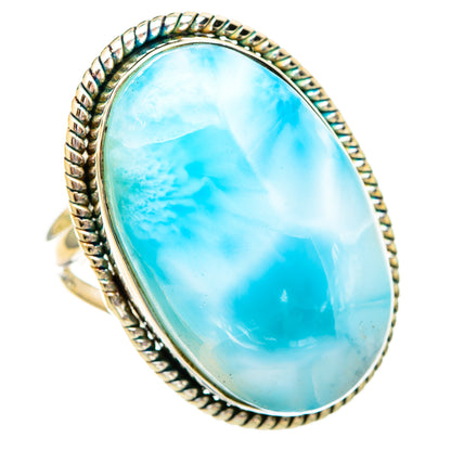 Larimar Rings handcrafted by Ana Silver Co - RING116162 - Photo 2