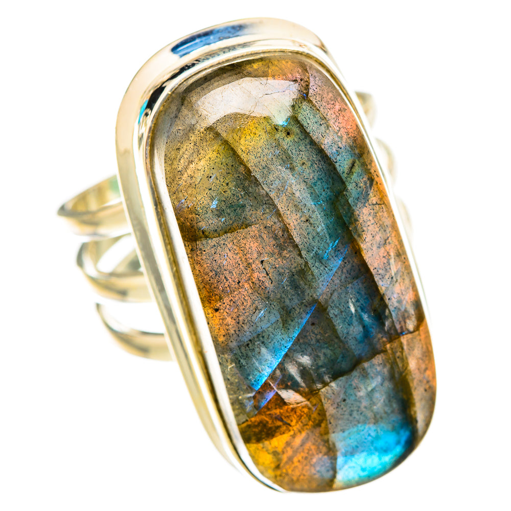 Labradorite Rings handcrafted by Ana Silver Co - RING116164 - Photo 2