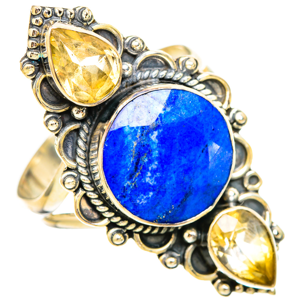 Lapis Lazuli Rings handcrafted by Ana Silver Co - RING116170 - Photo 2