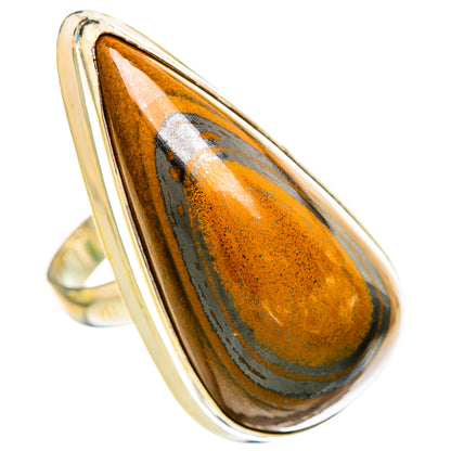 Tiger Iron Rings handcrafted by Ana Silver Co - RING116175 - Photo 2