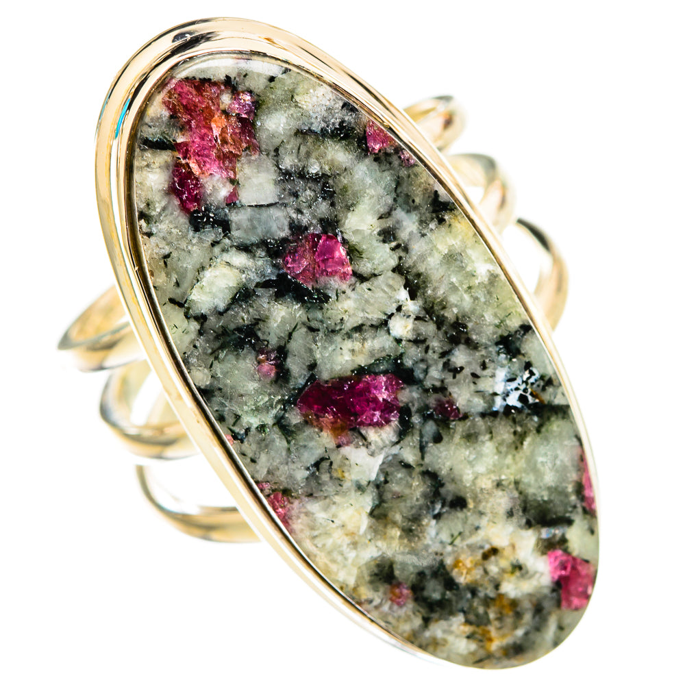 Russian Eudialyte Rings handcrafted by Ana Silver Co - RING116176 - Photo 2
