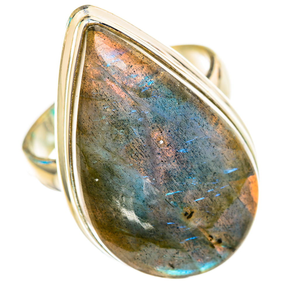 Labradorite Rings handcrafted by Ana Silver Co - RING116193 - Photo 2