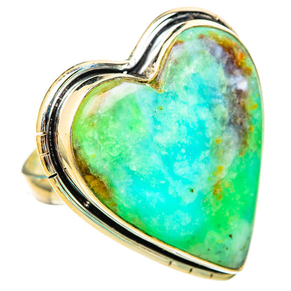 Peruvian Opal Rings handcrafted by Ana Silver Co - RING116196 - Photo 2
