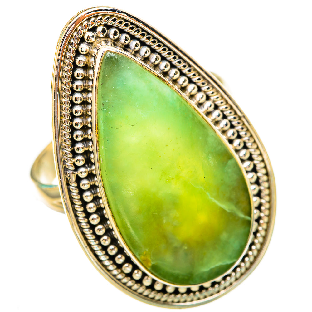 Peruvian Opal Rings handcrafted by Ana Silver Co - RING116197 - Photo 2