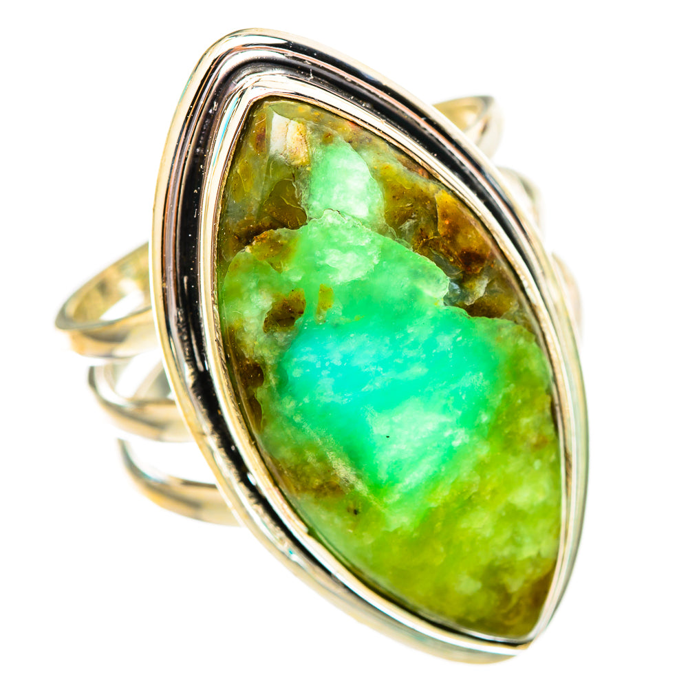 Peruvian Opal Rings handcrafted by Ana Silver Co - RING116198 - Photo 2