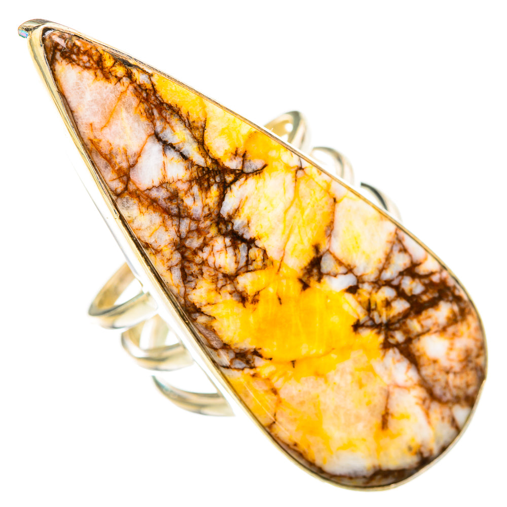 Wild Horse Jasper Rings handcrafted by Ana Silver Co - RING116199 - Photo 2