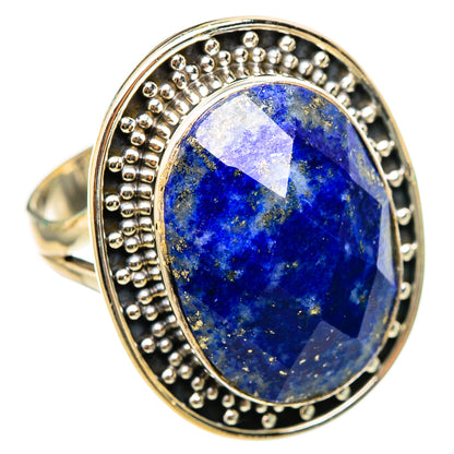 Lapis Lazuli Rings handcrafted by Ana Silver Co - RING116204 - Photo 2