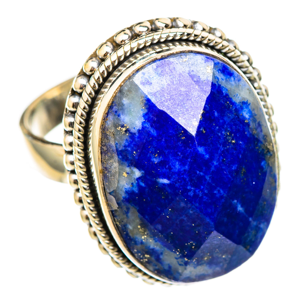 Lapis Lazuli Rings handcrafted by Ana Silver Co - RING116206 - Photo 2