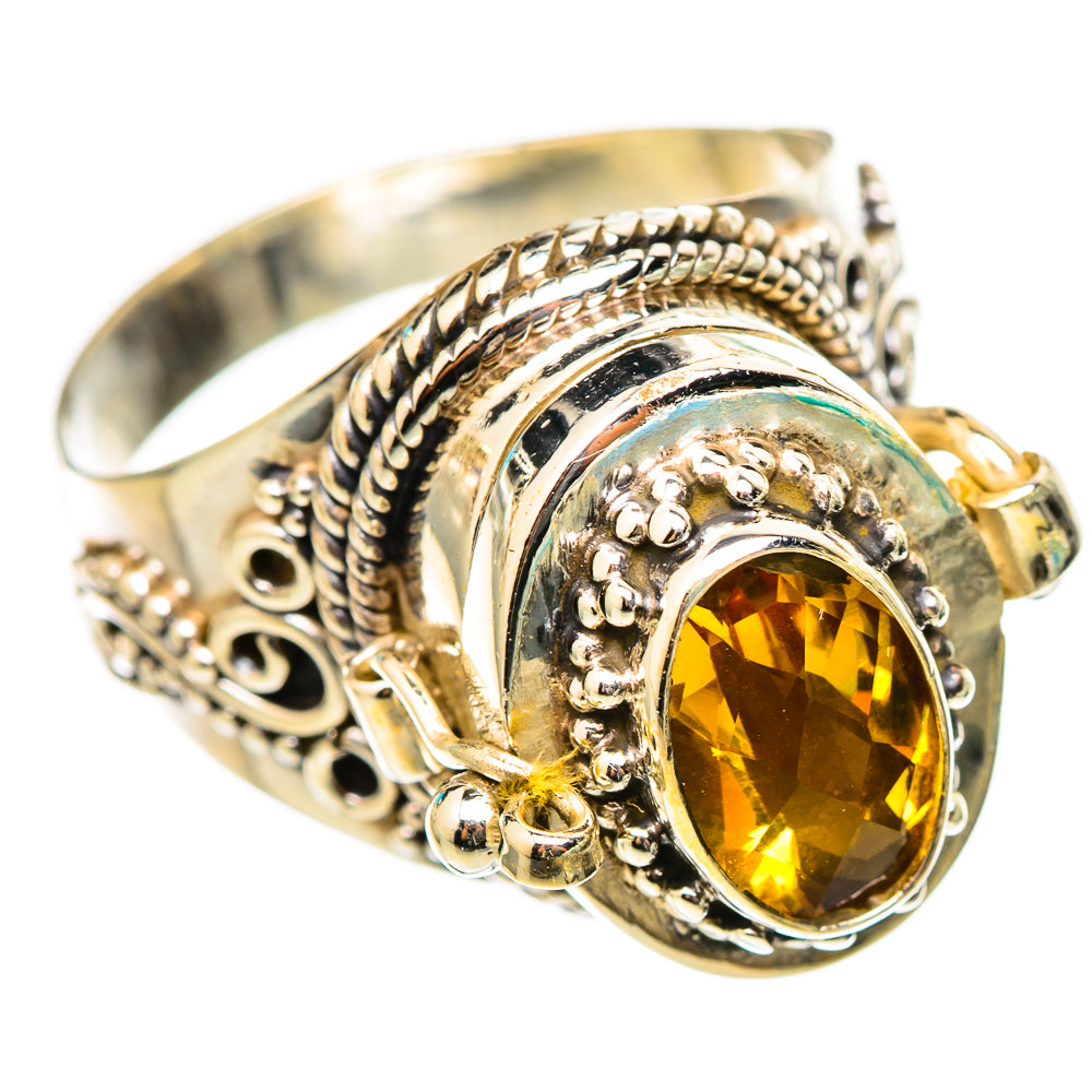 Citrine Rings handcrafted by Ana Silver Co - RING116212 - Photo 2