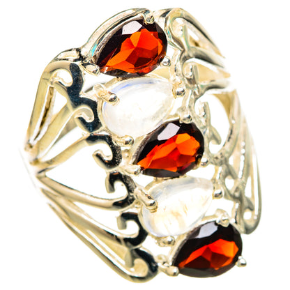Garnet Rings handcrafted by Ana Silver Co - RING116215 - Photo 2