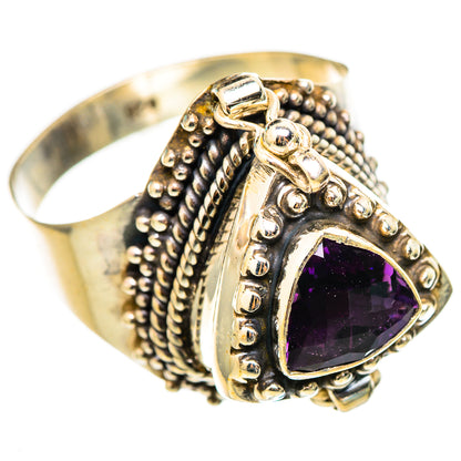 Amethyst Rings handcrafted by Ana Silver Co - RING116219 - Photo 2