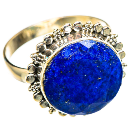 Lapis Lazuli Rings handcrafted by Ana Silver Co - RING116234 - Photo 2