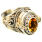 Mandarin Citrine Rings handcrafted by Ana Silver Co - RING116237 - Photo 2