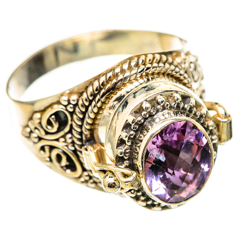 Amethyst Rings handcrafted by Ana Silver Co - RING116241 - Photo 2