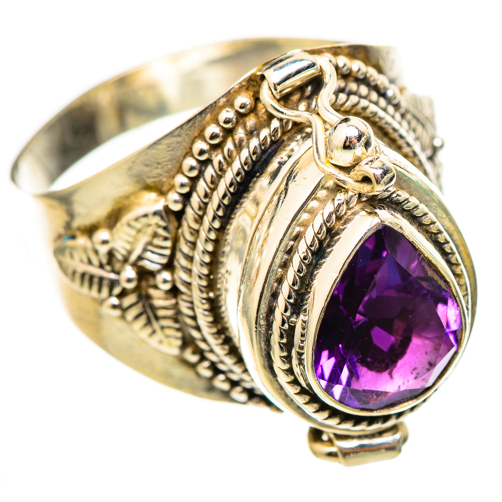 Amethyst Rings handcrafted by Ana Silver Co - RING116243 - Photo 2