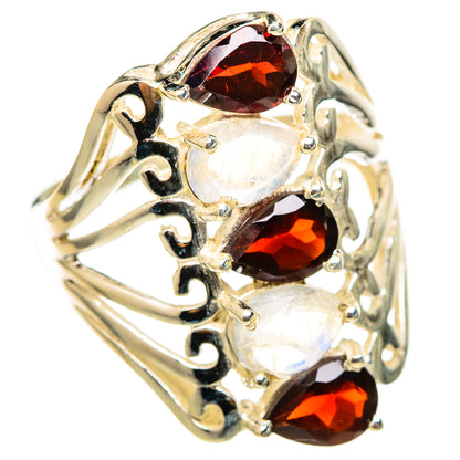 Garnet Rings handcrafted by Ana Silver Co - RING116249 - Photo 2