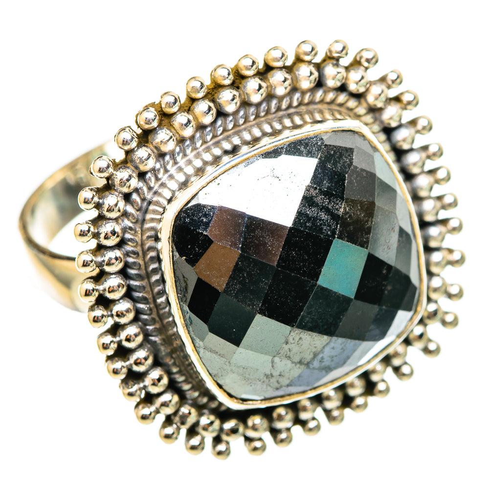 Hematite Rings handcrafted by Ana Silver Co - RING116255 - Photo 2