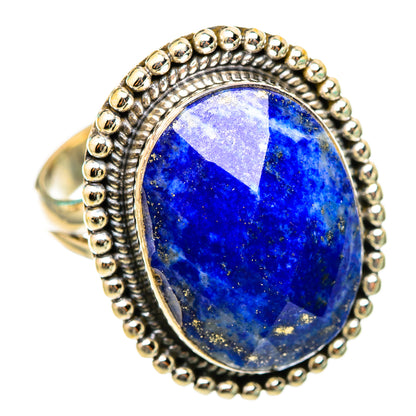 Lapis Lazuli Rings handcrafted by Ana Silver Co - RING116256 - Photo 2