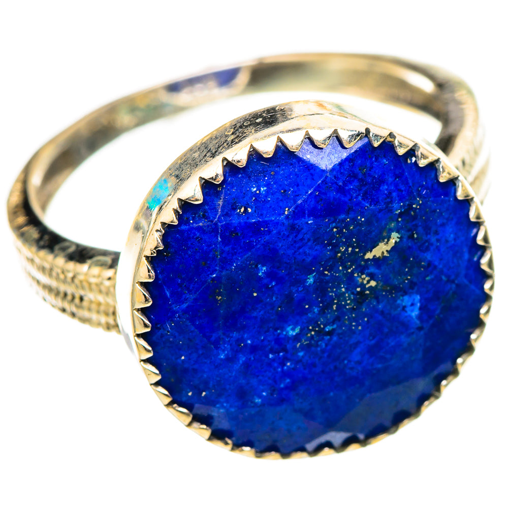 Lapis Lazuli Rings handcrafted by Ana Silver Co - RING116259 - Photo 2