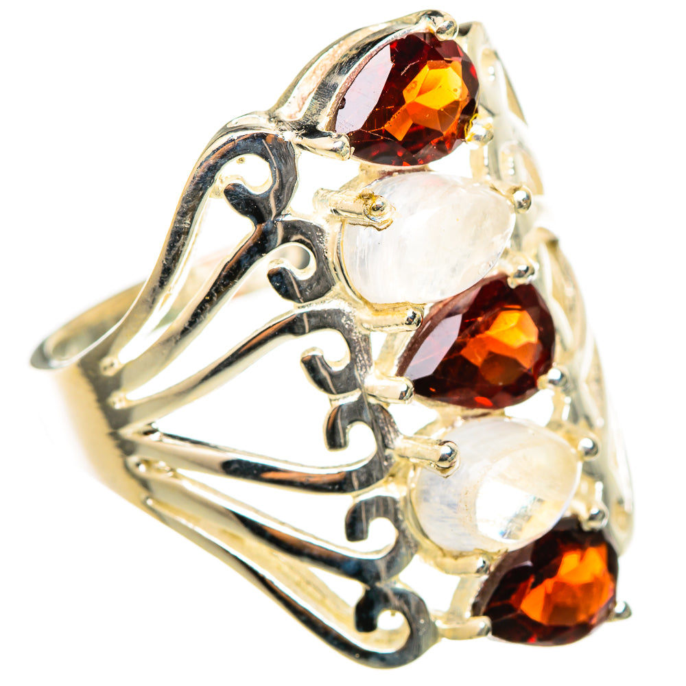 Garnet Rings handcrafted by Ana Silver Co - RING116267 - Photo 2