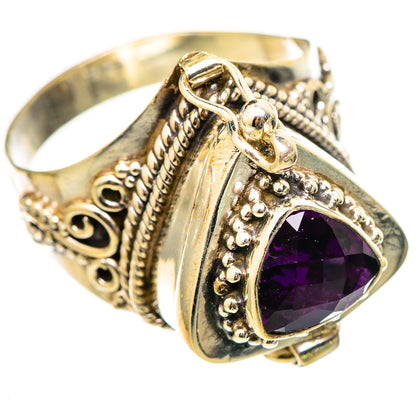 Amethyst Rings handcrafted by Ana Silver Co - RING116269 - Photo 2