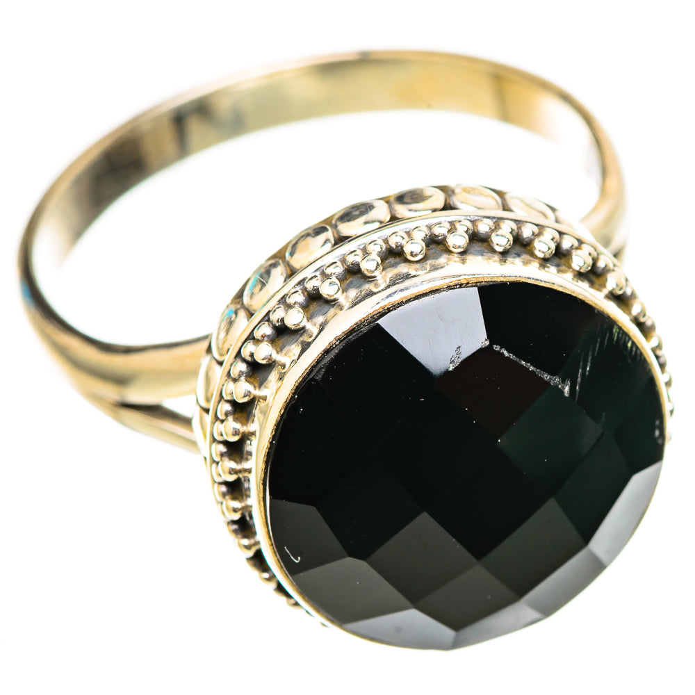 Black Onyx Rings handcrafted by Ana Silver Co - RING116273 - Photo 2