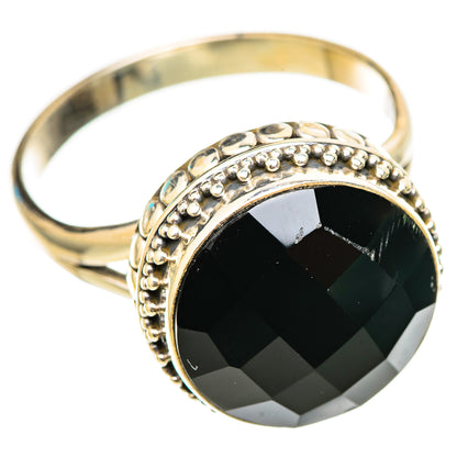 Black Onyx Rings handcrafted by Ana Silver Co - RING116273 - Photo 2