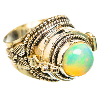 Ethiopian Opal Rings handcrafted by Ana Silver Co - RING116277 - Photo 2