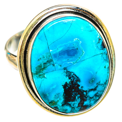 Shattuckite Rings handcrafted by Ana Silver Co - RING116282 - Photo 2